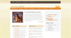 Desktop Screenshot of drpaulomaciel.com.br